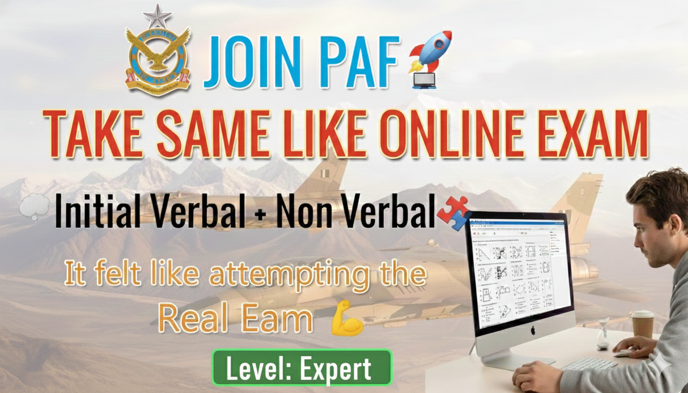 PAF Initial Test Sample Expert Level